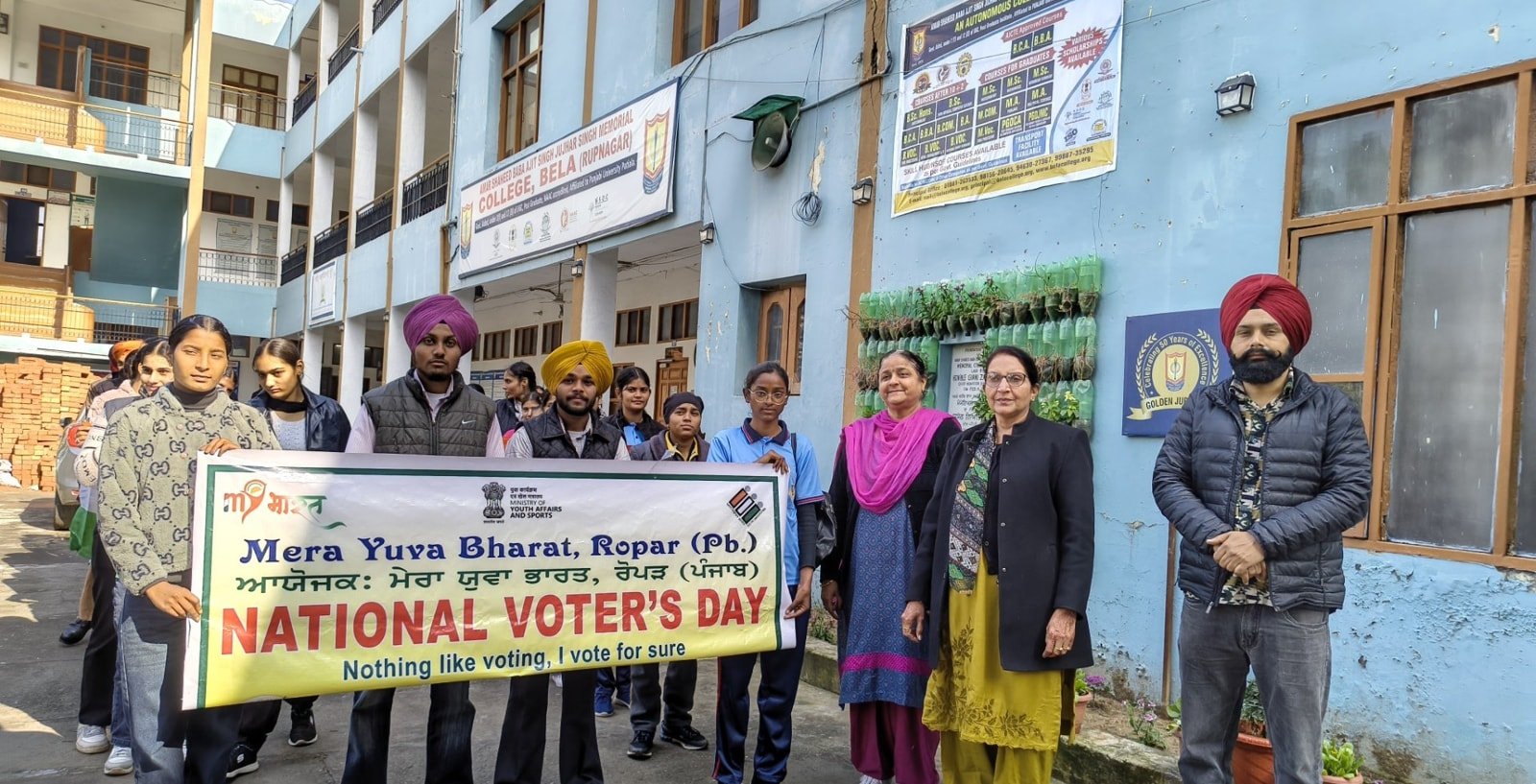 Rally on National Voters Day
